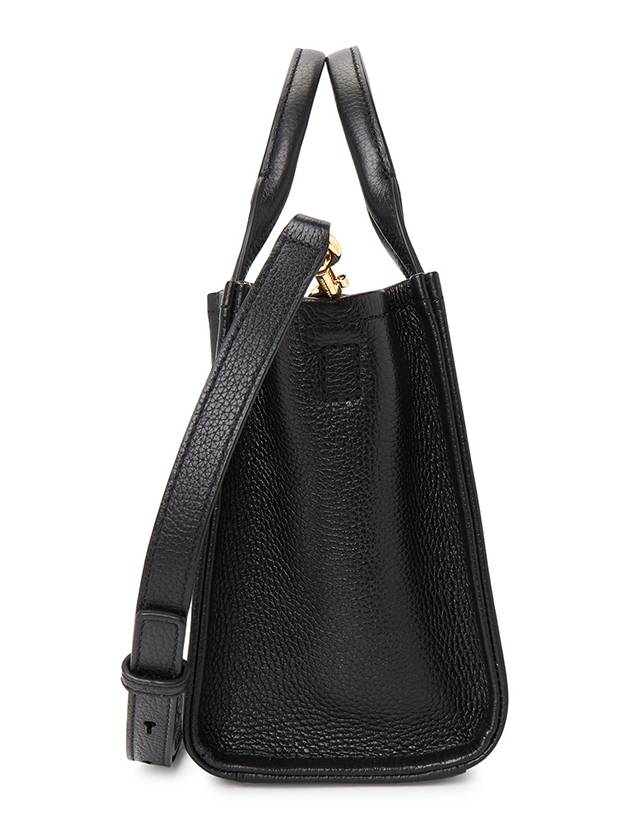 Small Leather Tote Bag Black - MARC JACOBS - BALAAN 3