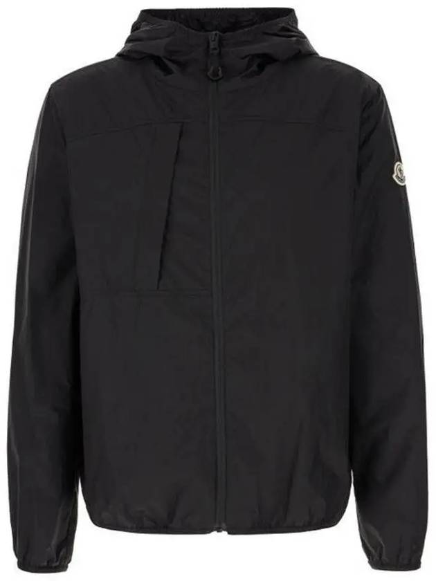 Haadrin Hooded Jacket Black - MONCLER - BALAAN 2