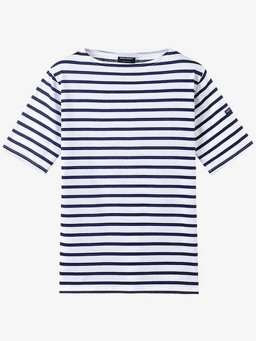 Short sleeve tshirt PIRIAC A Neige Marine - SAINT JAMES - BALAAN 1