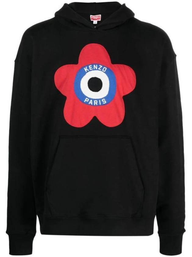 Hooded Sweatshirt FD6 5SW074 4ME 99J Black - KENZO - BALAAN 2