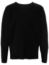 MC January Long Sleeve T-Shirt Black - ISSEY MIYAKE - BALAAN 3