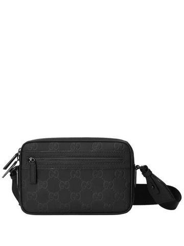 Gucci GG Logo Cross Bag Black - GUCCI - BALAAN 1