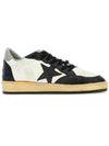 Ballstar Low Top Sneakers White Black - GOLDEN GOOSE - BALAAN 4