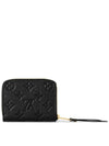 Monogram Empreinte Zipper Coin Purse Black - LOUIS VUITTON - BALAAN 7