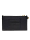 Cassandre Matelasse Large Zipped Clutch Bag Black - SAINT LAURENT - BALAAN 3