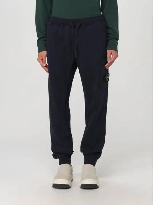 Compass Badge Capered Track Pants Black - STONE ISLAND - BALAAN 2