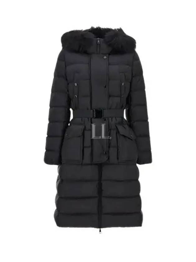 Women's Khloe Long Down Padding Black - MONCLER - BALAAN 2