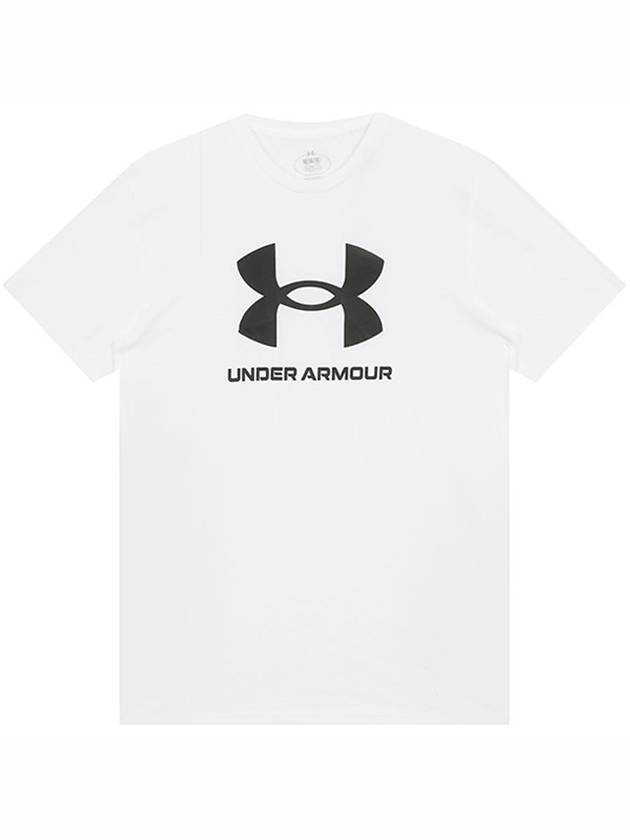 Genuine UA sports style logo t shirt 1382911 100 - UNDER ARMOUR - BALAAN 1