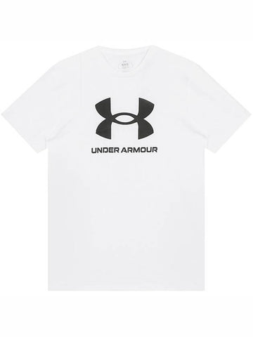 Genuine UA sports style logo t shirt 1382911 100 - UNDER ARMOUR - BALAAN 1