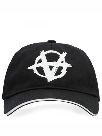 Anarchy Embroidery Cap UE64CA200B - VETEMENTS - BALAAN 1