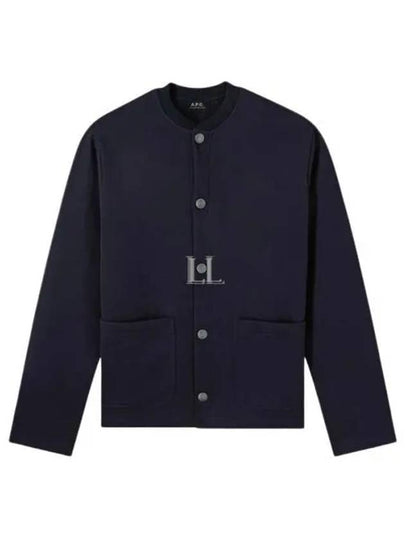 Men's Stevie Cardigan Dark Navy - A.P.C. - BALAAN 2