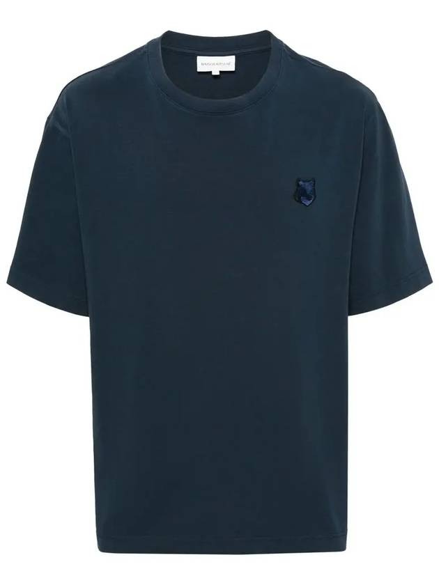 Maison Kitsune Fox Head Patch Oversized Cotton Short Sleeve T Shirt LM00107 - POLO RALPH LAUREN - BALAAN 1