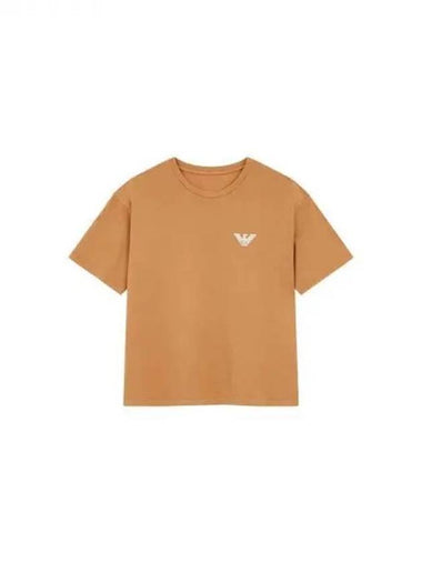 Women s Short Sleeve Logo T Shirt Camel 270115 - EMPORIO ARMANI - BALAAN 1