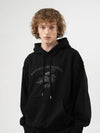 POLY SPEED STARS HOOD TEE BLACK - POLYGRAM - BALAAN 4