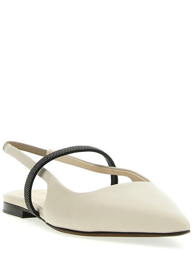 Mule Slippers MZSKC2500 C7865 BUTTER - BRUNELLO CUCINELLI - BALAAN 3