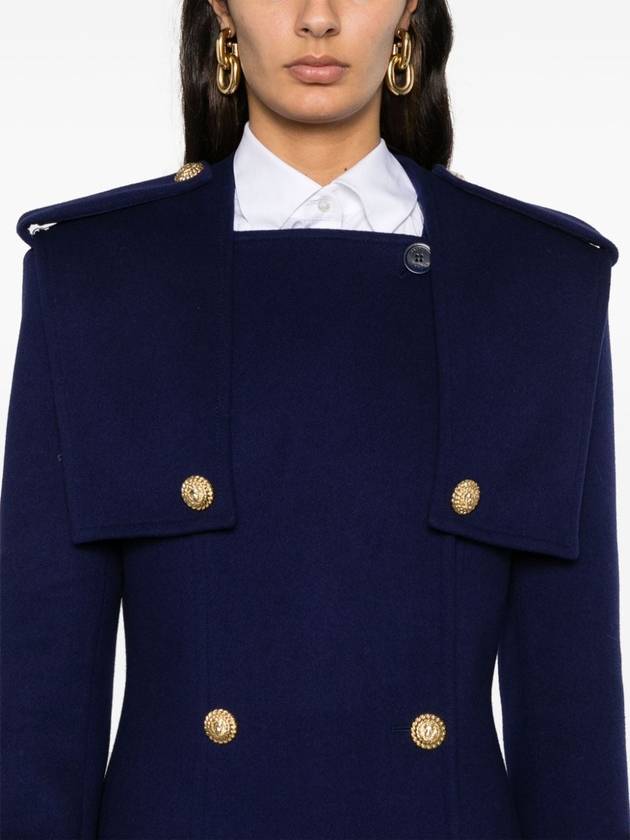 Balmain Coats Blue - BALMAIN - BALAAN 4