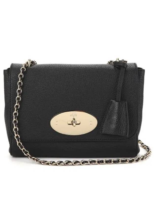 Lily Small Classic Chain Shoulder Bag Black - MULBERRY - BALAAN 2