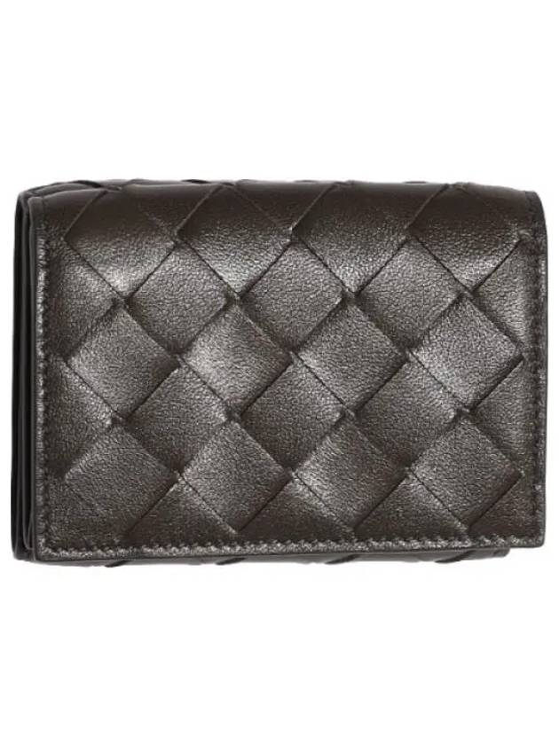 Intrecciato single fold wallet women s bifold - BOTTEGA VENETA - BALAAN 1