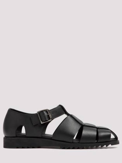 Pacific Buckle Gladiator Sandals Black - PARABOOT - BALAAN 2