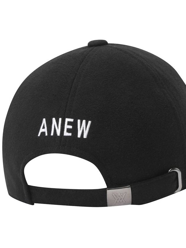 Official SHORT WIDE BALL CAP BK - ANEWGOLF - BALAAN 6