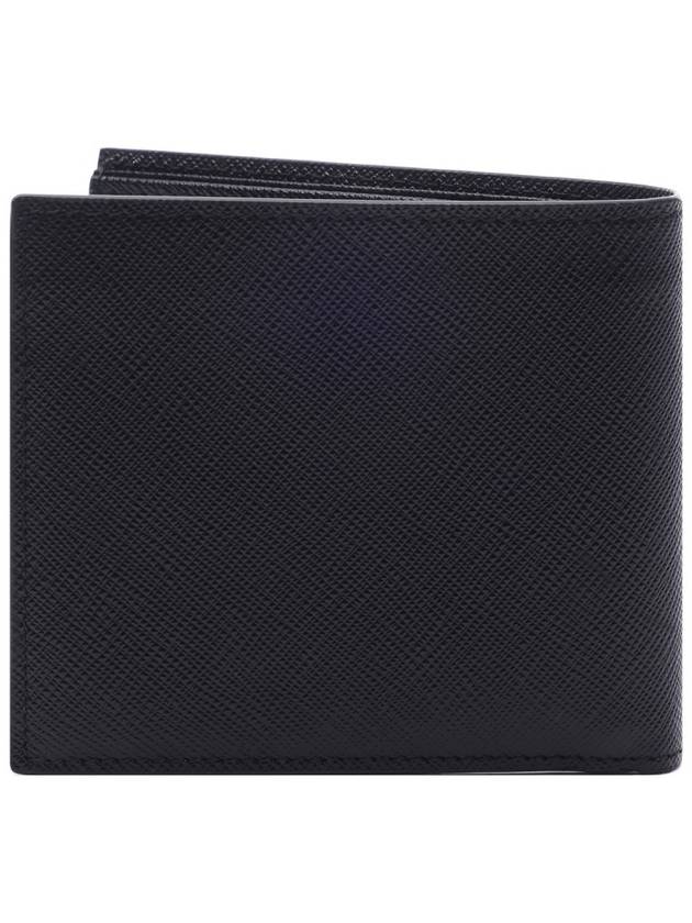 Saffiano Leather Wallet Black - PRADA - BALAAN 5