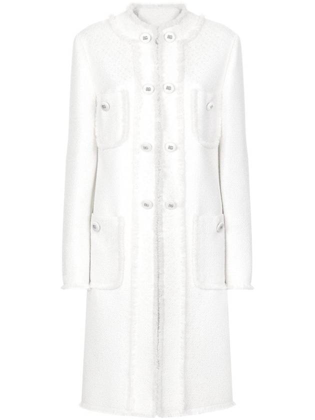 Dolce & Gabbana Coats Cream - DOLCE&GABBANA - BALAAN 1