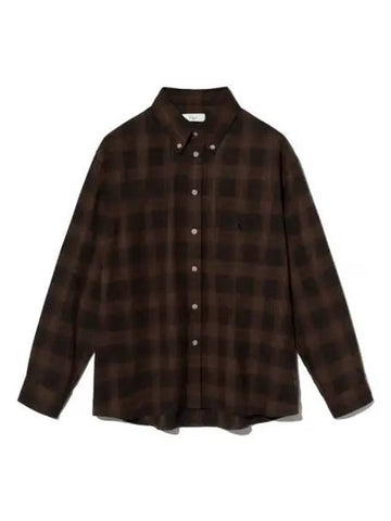 royal flannel shirt brown - KIJUN - BALAAN 1