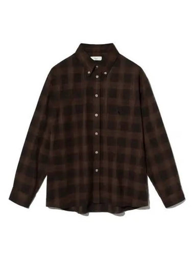 royal flannel shirt brown - KIJUN - BALAAN 1