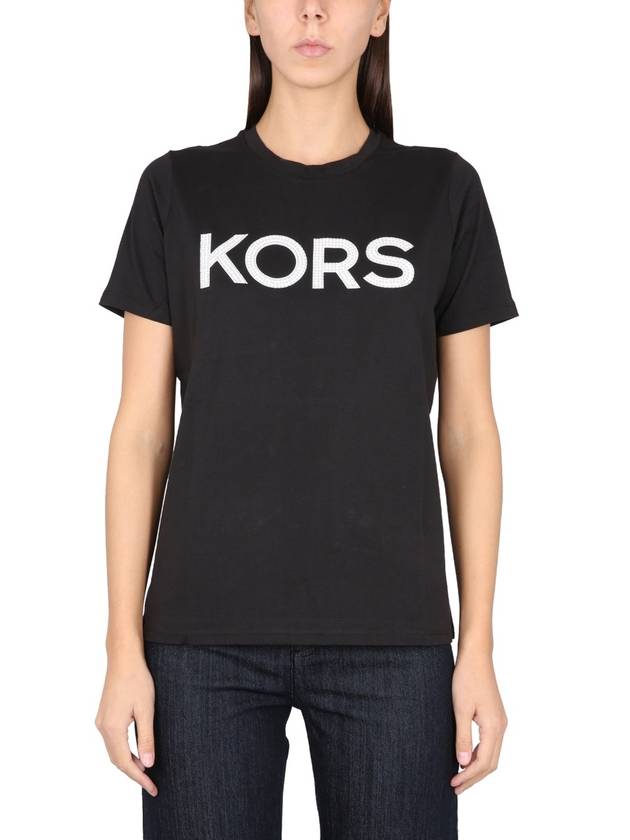 CREWNECK T-SHIRT - MICHAEL KORS - BALAAN 1