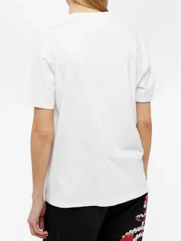 Carry Logo Cotton Short Sleeve T-Shirt White - JW ANDERSON - BALAAN 4