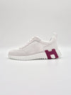 Bouncing Mesh Low Top Sneakers Blanc White - HERMES - BALAAN 3