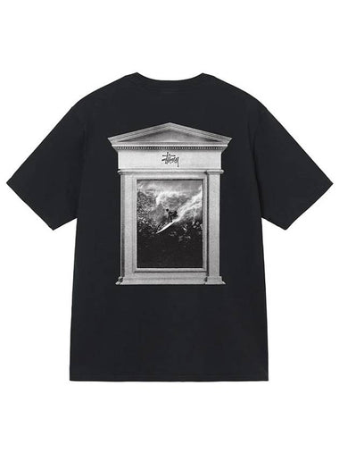 surf tom t shirt black men - STUSSY - BALAAN 1