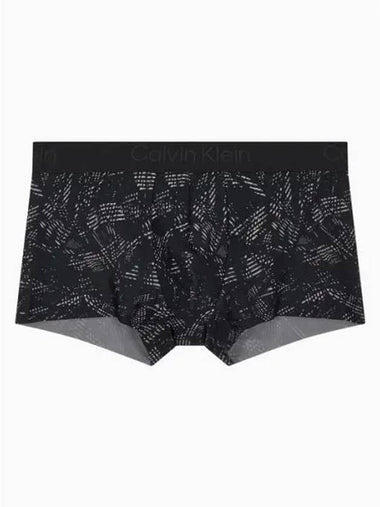 Underwear Men s CK Black Print Low Rise Trunks NB4061O1B - CALVIN KLEIN - BALAAN 1