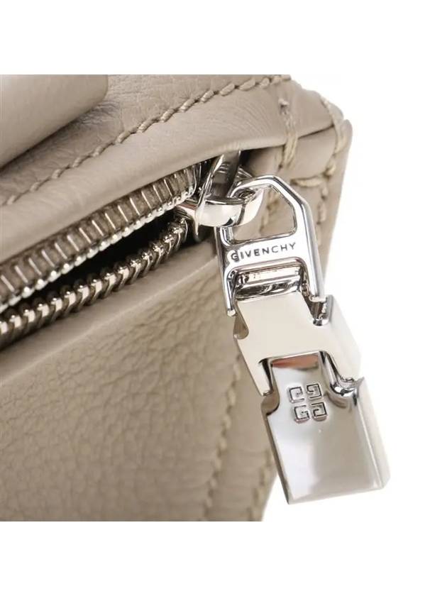 Pandora leather cross bag beige - GIVENCHY - BALAAN.