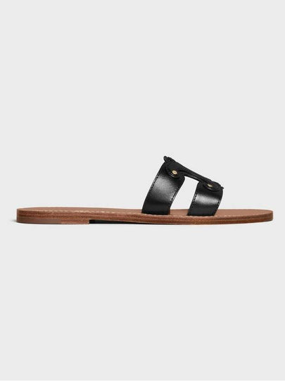 Triomphe Calfskin Mule Black - CELINE - BALAAN 2