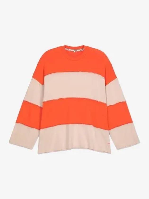 34 Cutover T Shirt Orange Nude MRTWXJER042MOD0017641 - SUNNEI - BALAAN 1