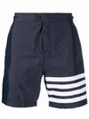 4 Bar Stripe Swim Shorts Navy - THOM BROWNE - BALAAN 2