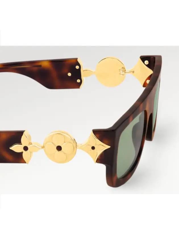 Monogram Tribute Sunglasses Tortoise Z2449E - LOUIS VUITTON - BALAAN 4