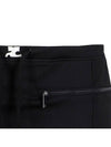 Short Cotton A-Line Skirt Black - COURREGES - BALAAN 5