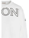 8G00029 809KX 034 White Women's Sweatshirt - MONCLER - BALAAN 3