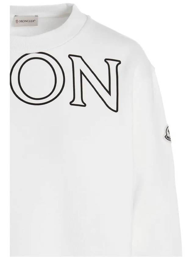 8G00029 809KX 034 White Women's Sweatshirt - MONCLER - BALAAN 3