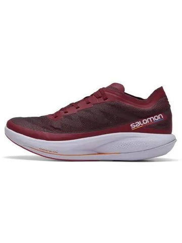 Phantasm Low Top Sneakers Viking Red Purple Heather Vibrate - SALOMON - BALAAN 1