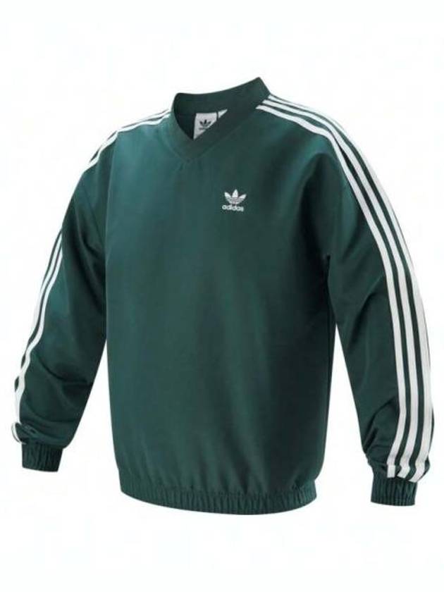 Adicolor Woven Crew Neck Windbreaker Mineral Green - ADIDAS - BALAAN 2