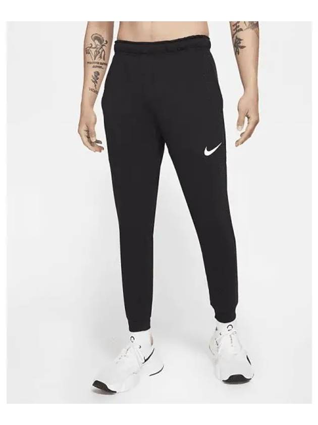 Dri Fit Tapered Training Track Pants Black - NIKE - BALAAN 2