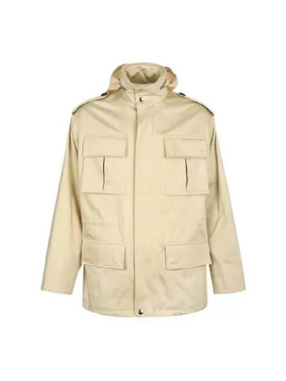 Pocket Patch Jacket Beige - AMI - BALAAN 2