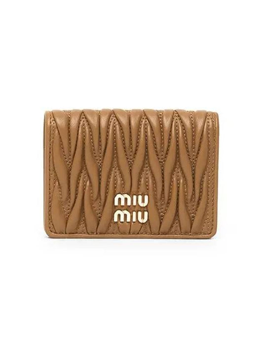 Wallet 5MC103 2FPP F098L Matelasse Women s Card - MIU MIU - BALAAN 1