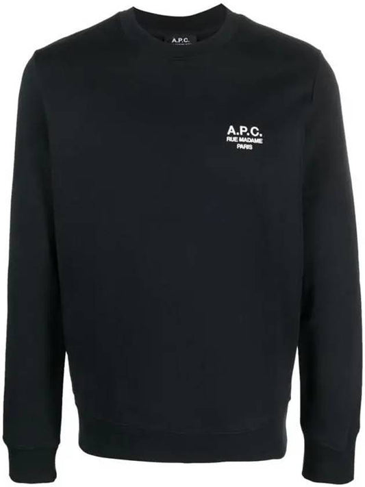 Rider Chest Small Logo Sweatshirt Black - A.P.C. - BALAAN 2