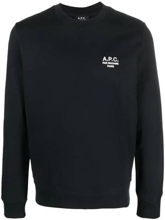 Rider Chest Small Logo Sweatshirt Black - A.P.C. - BALAAN 3