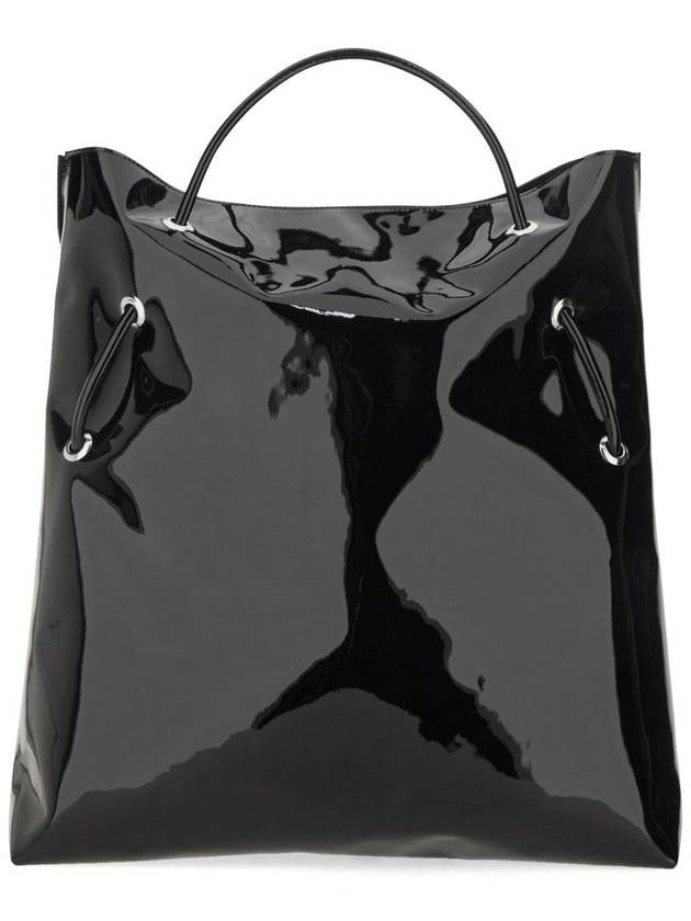 Msgm Leather Tote Bag - MSGM - BALAAN 1