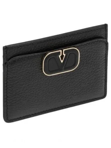 V logo women s card wallet P0AA5LFN 0NO - VALENTINO - BALAAN 1